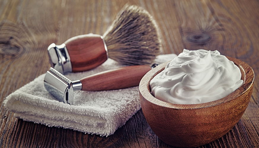 DIY shaving cream